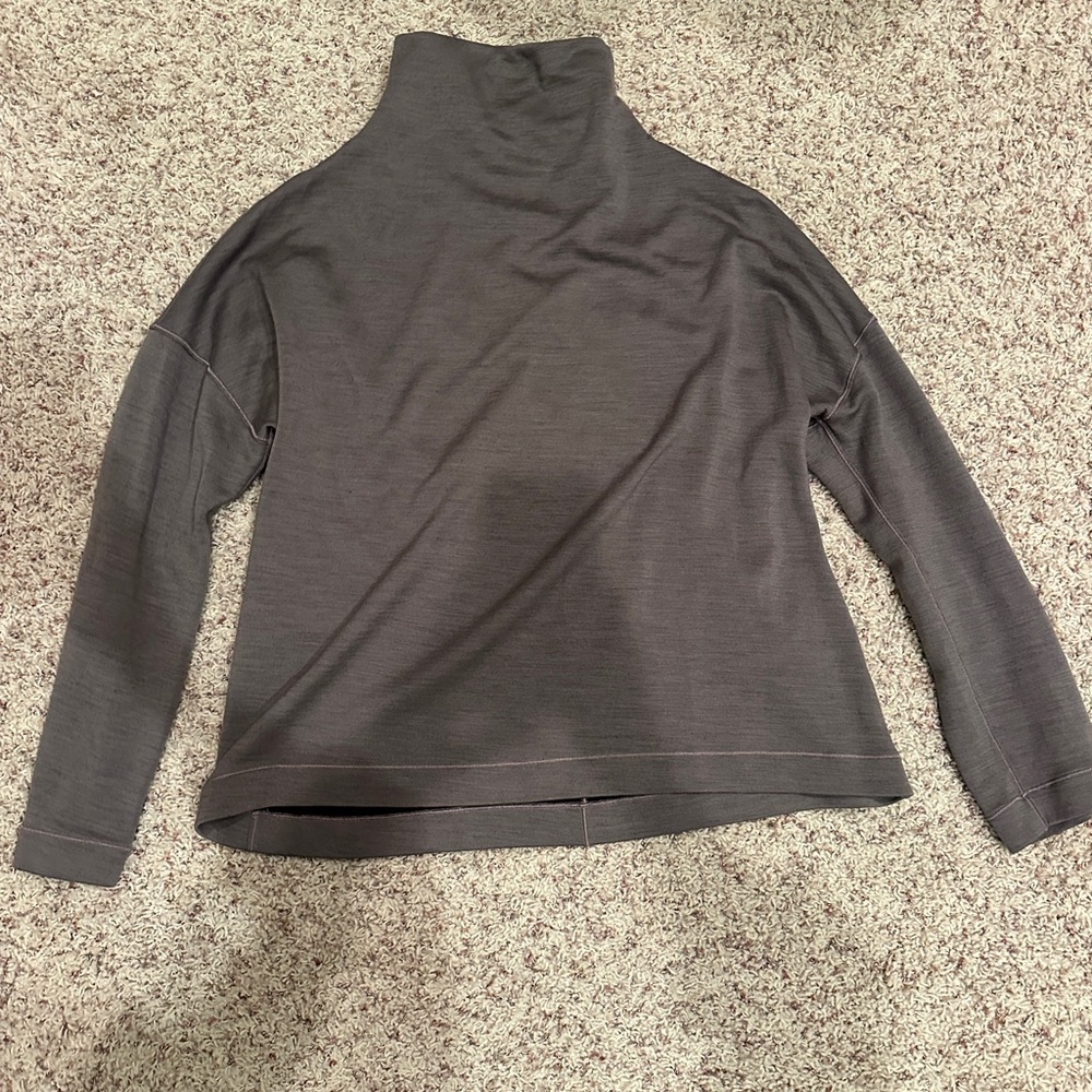 lululemon athletica Charcoal Turtleneck Sweater